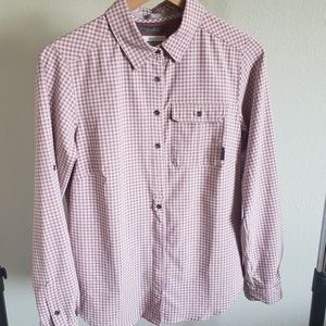 Columbia omnishade button-down shirt